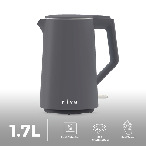 Cool Touch Kettle 1.7L - Coal Grey