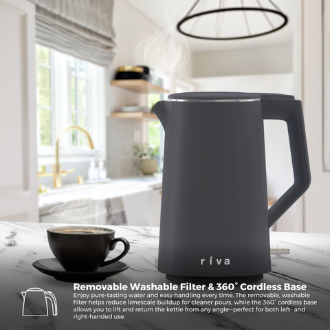 Cool Touch Kettle 1.7L - Coal Grey