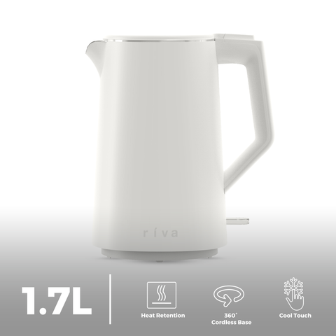 Cool Touch Kettle 1.7L - White