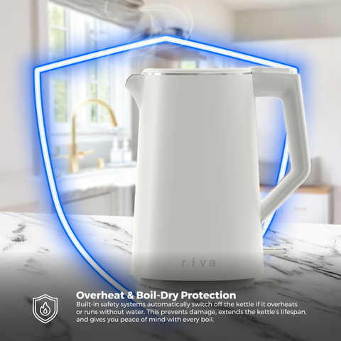 Cool Touch Kettle 1.7L - White