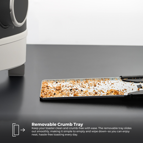 Stainless Steel 2-Slice Toaster - Matt Black