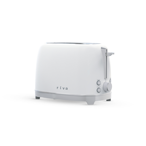 Stainless Steel 2-Slice Toaster - Matt White
