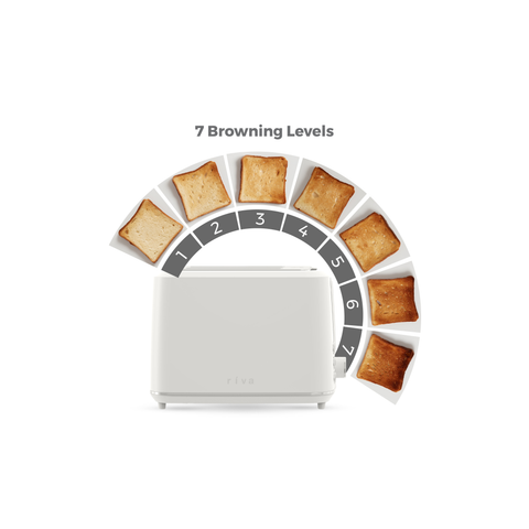 Cool Touch Toaster 2-Slice - White