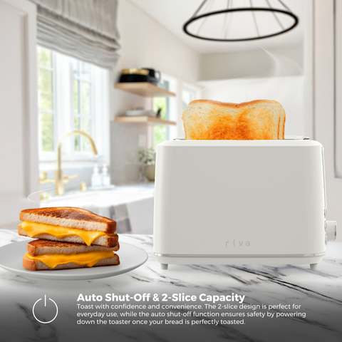 Cool Touch Toaster 2-Slice - White