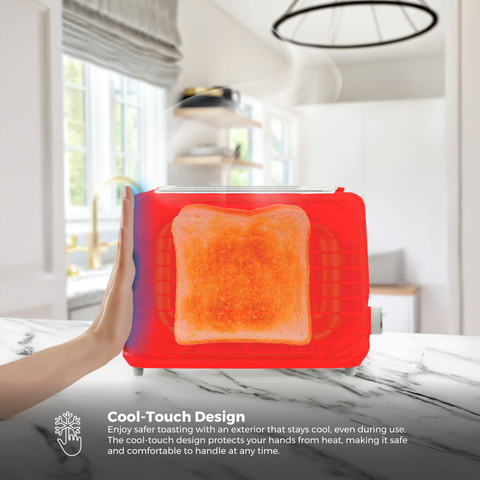 Cool Touch Toaster 2-Slice - White