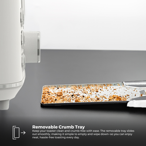 Cool Touch Toaster 2-Slice - White