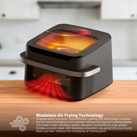 10L Bladeless Digital Air Fryer