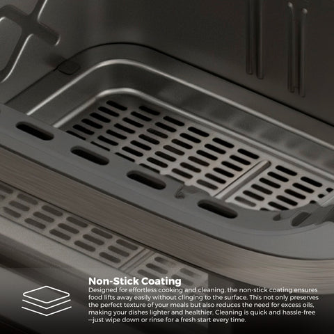 10L Bladeless Digital Air Fryer