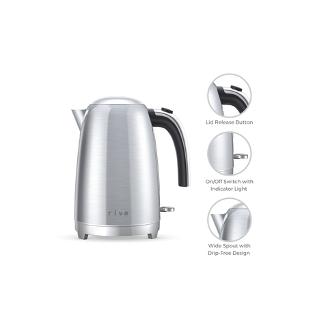 Stainless Steel Kettle 1.7L - Brushed