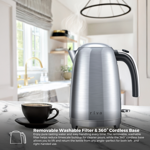 Stainless Steel Kettle 1.7L - Brushed